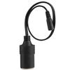 Car Cigarette Lighter Female Socket Charger Cable Power Adapter Connector