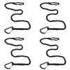 Kayak Paddle Leash Adjustable Elastic Kayak Paddle Rope Stretchable Coiled Lanyard Leash for Kayak Paddles Canoe