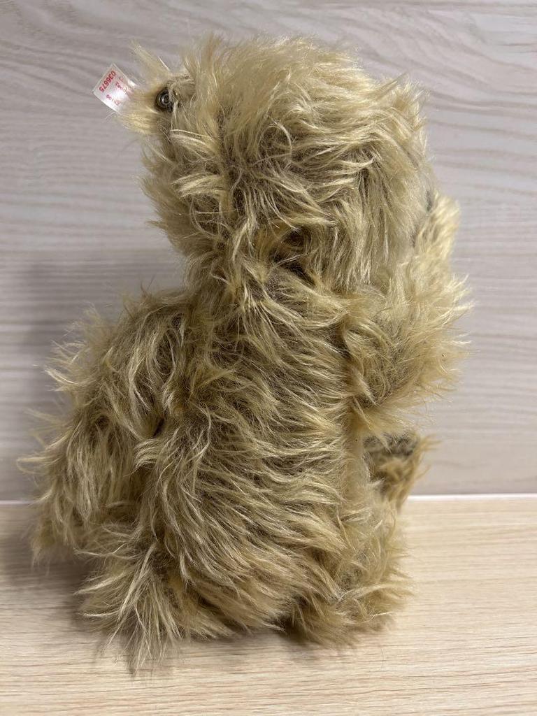 [Б/У] Плюшевый мишка Steiff, Бежевый, Шарнирный, со Встроенным Звуком