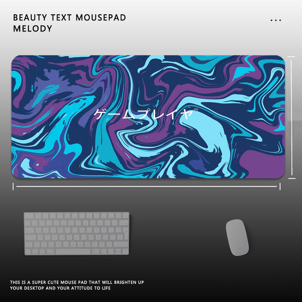 Strata Liquid HD Print Коврик для мыши Игровой Нескользящий Большой Компьютерный Коврик для Мыши Арт Игра Офис Расширенный Коврик для Мыши Резиновый Настольный Коврик XXL