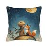 The Prince Fox Rose Pillow Case Soft Pillow Cover For Sofa Home Decoration Morden Pillowcases