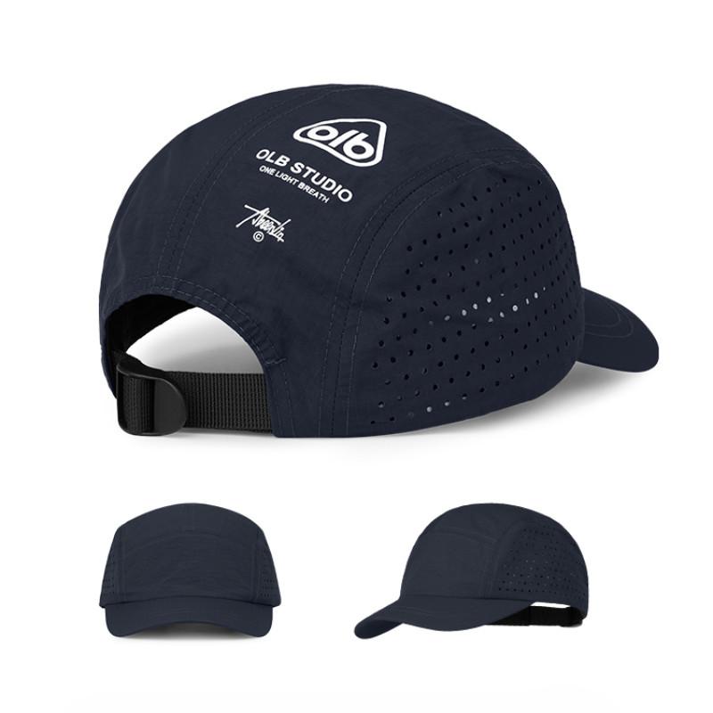 Short Brim Quick-Dry Mesh Baseball Cap - Breathable Lightweight UV Protection Sunshade for Men Women Couples Outdoor Hiking