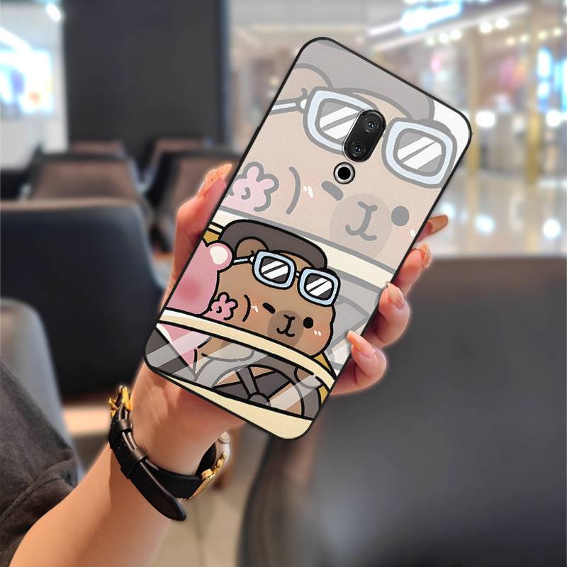 Силиконовый пылезащитный чехол для телефона Meizu 15/15 Lite с граффити на задней крышке, мультяшный противоударный мягкий чехол из ТПУ, устойчивый к загрязнениям