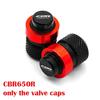 New For HONDA CBR650R CB650R CB 650R CBR 650 R -2023 Motorcycle Accessories Kickstand Side Stand Enlarge Pad Free Valve Caps