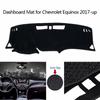 Коврик на приборную панель автомобиля, противоскользящий коврик, защитный коврик для приборной панели Chevrolet Equinox 2017 года выпуска, левый привод