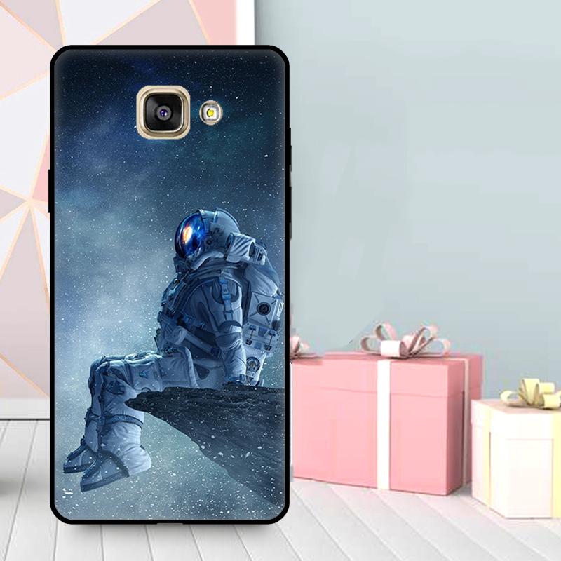 Космический чехол со звездами для астронавта для Samsung Galaxy J3 J5 J7 J1 2016 A3 A5 2017 J4 J6 J8 A7 A9 A6 A8 Plus 2018