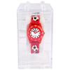 Montre Enfant - QBOS - Multicolore - Bracelet Silicone - Boîtier 28 Mm - Résist. Éclaboussures
