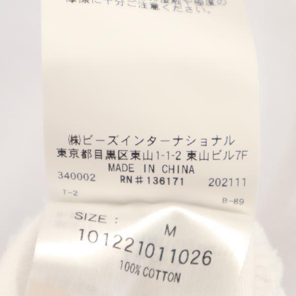 Xlarge Вышитая футболка с длинным рукавом M Белая Ron T Мужская Б/У