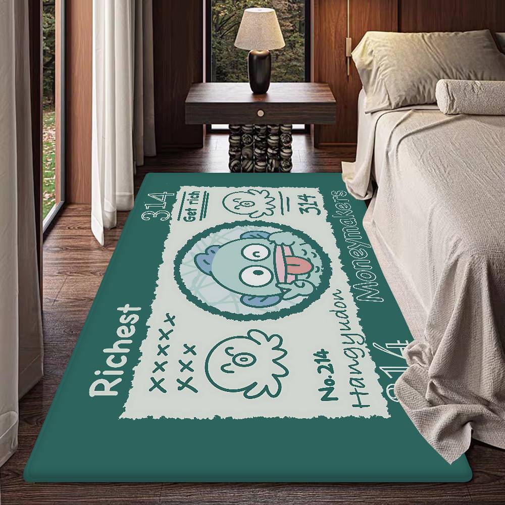 H-Hangyodon Entrance Door Mat Nordic Style Home Doormat Bathroom-Toilet Mats Bedroom Hotel Decor Mat