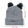 Fashion Cat Ear Women Hat Acrylic Knitted Hat Warm Winter Hat For Women High Quality Bonnet Hat