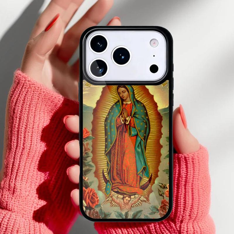Чехол для телефона Guadalupe San Judas для iPhone 17 16 15 14 13 Pro Max Задняя крышка для 12 11 Pro Coque