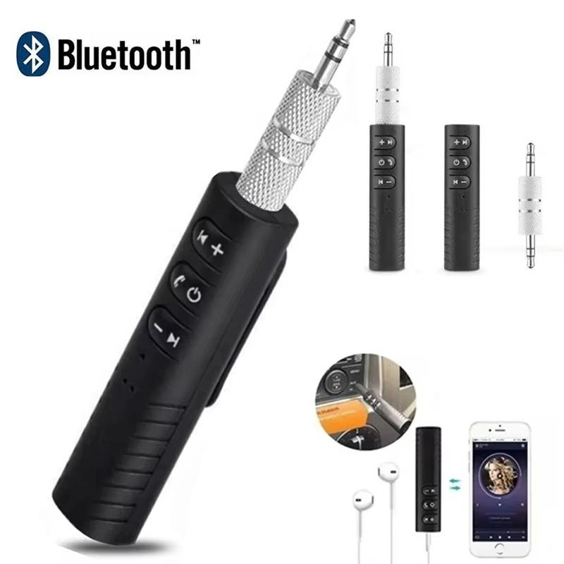 2-в-1 Автомобильный Bluetooth 5.0 Приемник 3,5 мм AUX Разъем Стерео Аудио Передатчик Усилитель Динамика Беспроводной Адаптер Для ПК НаушниковХороший продукт