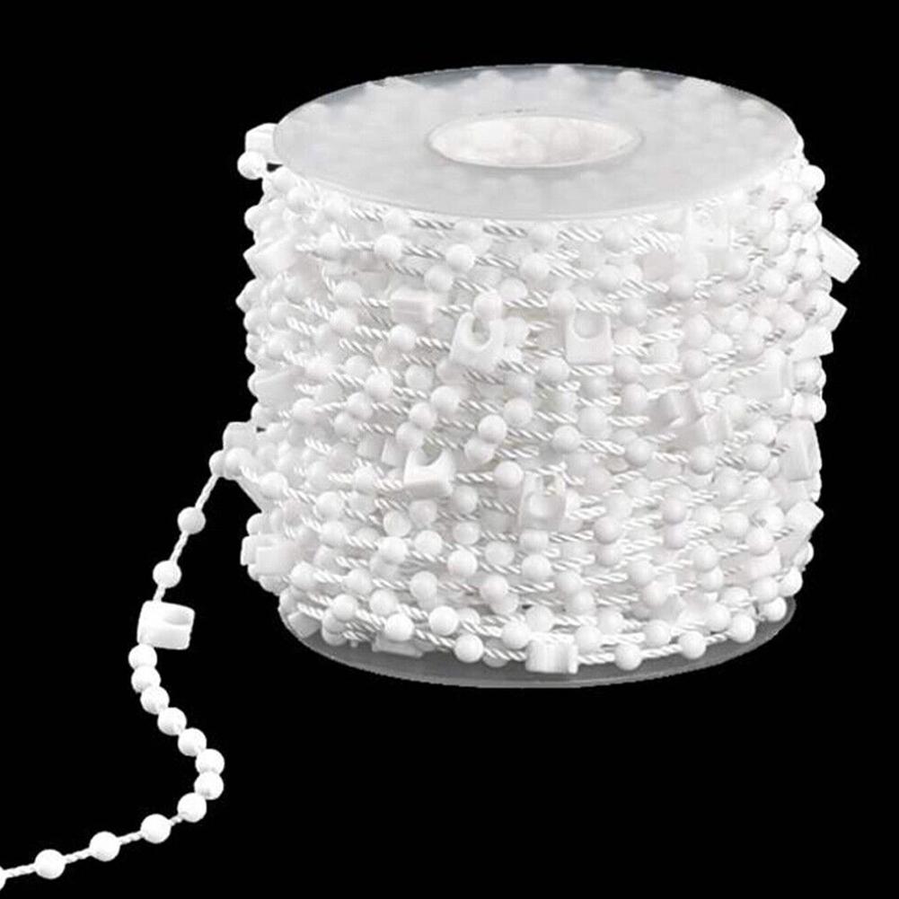 Bottom Vertical Blind Chain 127mm Link Beaded Cord Join Clip Connector 1020m