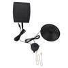 Solar Pendant Light Waterproof Pull Chain Switch Outdoor LED Pendant Lamp with Remote Control for