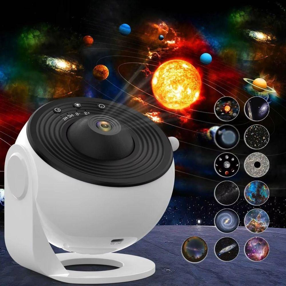 LED Lamp Night Light Starry Sky Projection Planetarium Lamp Galaxy Projector Christmas Gift