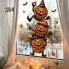 Indoor Outdoor Decorative Clings Halloween Window Clings, PVC Waterproof Static Decals, Removable Festive Wall Stickers