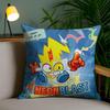 SSuper ZZings CARTOON Pillow Case Silky Elegant Comfort Sofa Bed Invisible Zipper