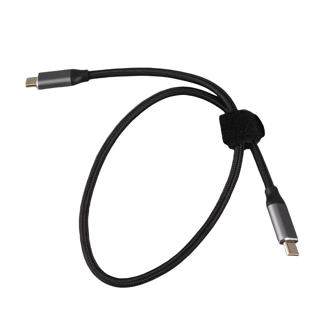 USB 3.2 Двухголовый 100 Вт USB C на USB Type C Кабель Папа USBC PD 5A Шнур Быстрой Зарядки
