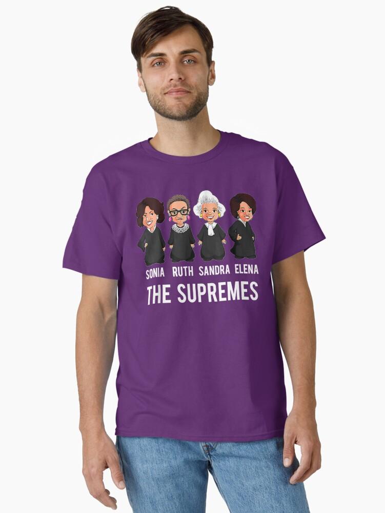 The Supremes Four Female Justices Cartoon Classic T-Shirt