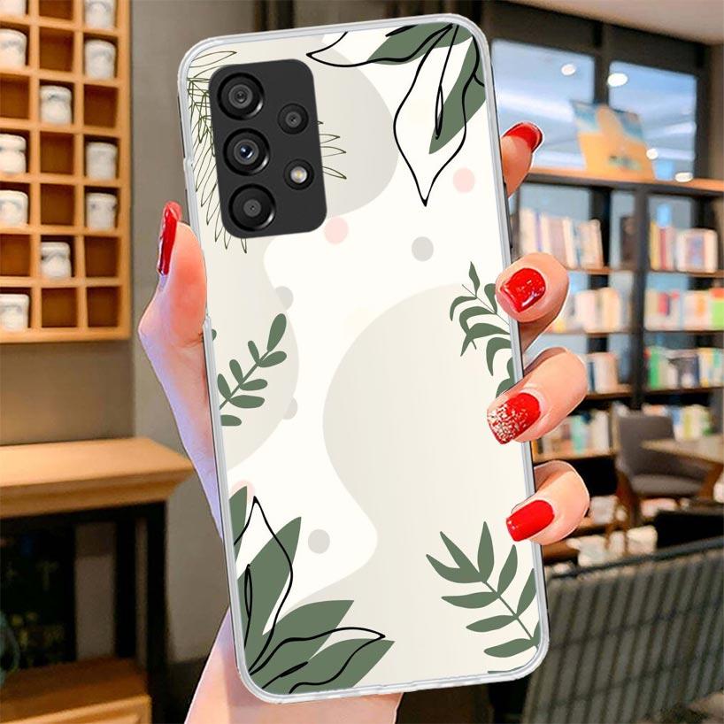 Abstract Women Face Line Phone Case For Samsung Galaxy A17 A37 A57 A16 A26 A36 A56 A15 A25 A35 A55 A14 A24 A34 A54 A13 A23 A33 A