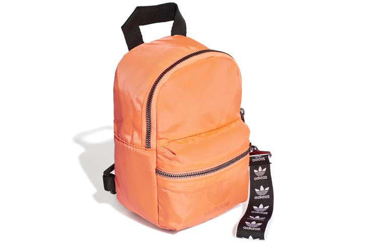 adidas Оригинальный женский рюкзак из полиэстера, мини, кораллово-розовый FL9622