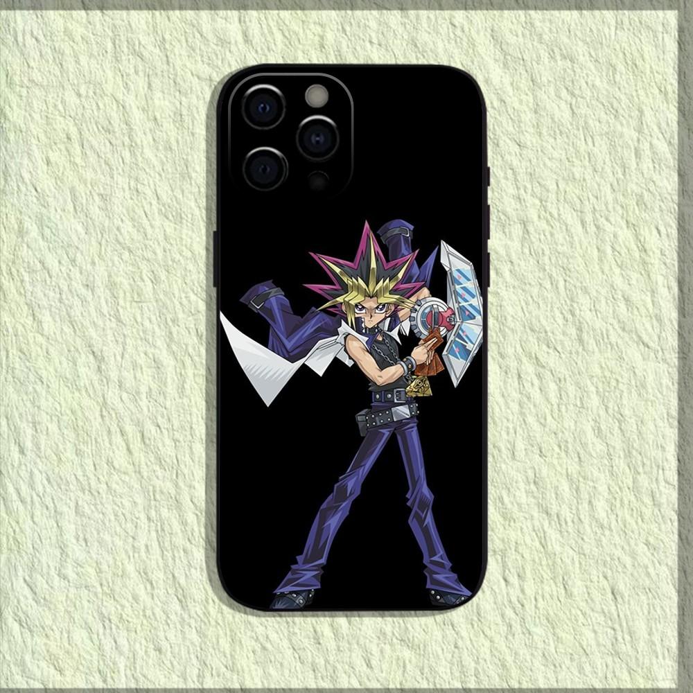 Anime Y-Yu-Gi-Oh Phone Case For iPhone 16,15,14,13,12,11,Pro,X,XS,Max,XR,Plus,Mini Soft Black Cover