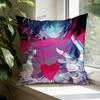 KKris DDeltaruneS Pillow Case Square DoubleSided Printing Short Plush Sofa Cushion Cover Bedroom Office Sofa Gifes