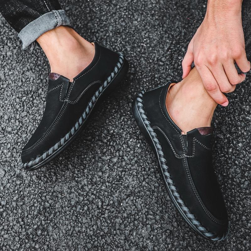 Размер 38–48. Мужские мокасины. Мужская обувь. Мужская повседневная обувь. Кожаная обувь ручной работы. Мужские лоферы.