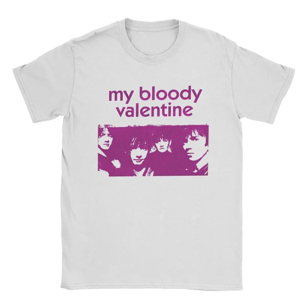 Футболки My Bloody Valentine для мужчин, сумасшедшие хлопковые футболки с круглым вырезом и коротким рукавом, новое поступление одежды