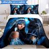 3PCS Dragon Queen's Majesty Bedding Set,Including 1pc Duvet Cover And 2pcs Pillowcases Perfect for Bedroom, Dormitory, Fan Christmas gift