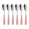 Buyer Star Set of 6 Teaspoons, 13.5cm, Stylish and Cute, Perfect for Desserts, Coffee, and Demitasse Spoons, 18-0 Stainless Steel with a Mirror Finish