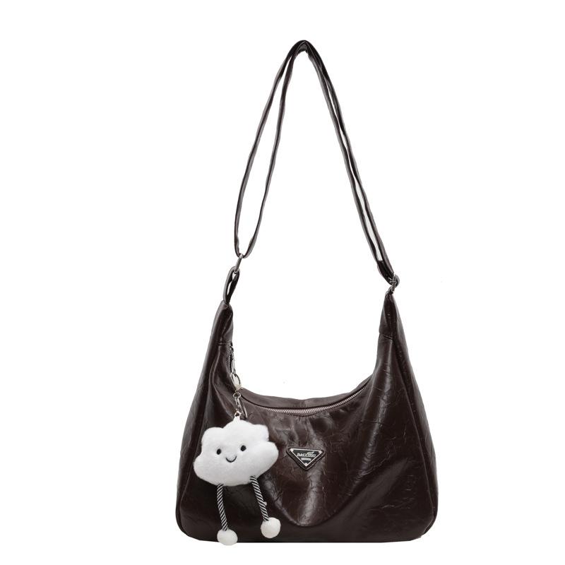 Женская сумка-тоут тренд 2024 новая большая вместительная высококлассная на плечо сумка-мессенджер для студентки сумка для занятий