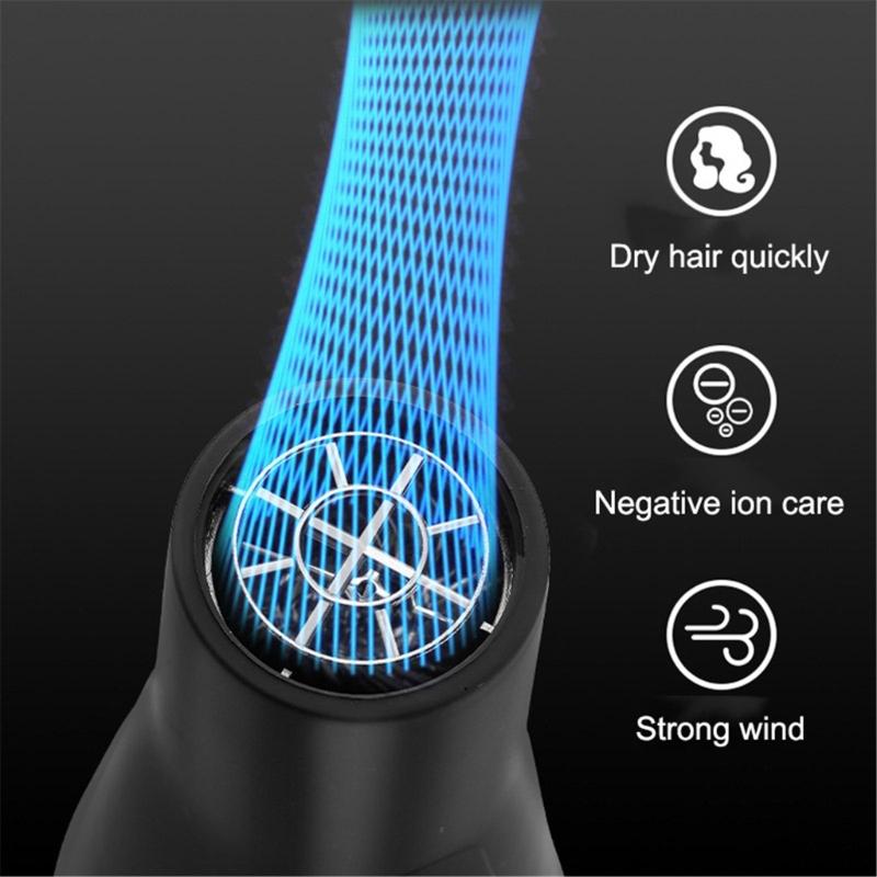 Hair Dryer Professional Blow Dryer 2500W Powerful Fast Drying Low Noise Quick Dryer with Nozzle Hair Blow Dryer