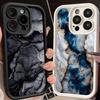 Чехол для iPhone 17 Pro Max 17e 12 Pro Air 16 15 Plus 14 11 13 Чехол для телефона Мраморный узор Матовый