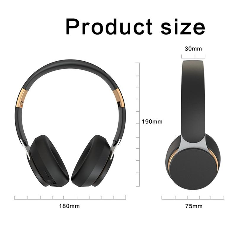 Складные музыкальные наушники, сабвуфер, стереозвук, беспроводные Bluetooth-наушники, поддержка карт памяти, воспроизведение MP3, интерфейс 3,5 мм, ПК