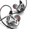 QKZ AK7 Copper Driver Проводные наушники HiFi Bass Stereo Super Clear Gaming Headset Music Sport 3,5 мм AUX In Ear Earbuds With MIC