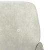 vidaXL Sessel Creme 62x79x79 cm Samt