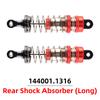 Original Wltoys 144010 1/14 RC Car Spare Parts ESC Swing Arm C Seat Differential Wavebox Tire Gear Shock Absorbers Kit Parts