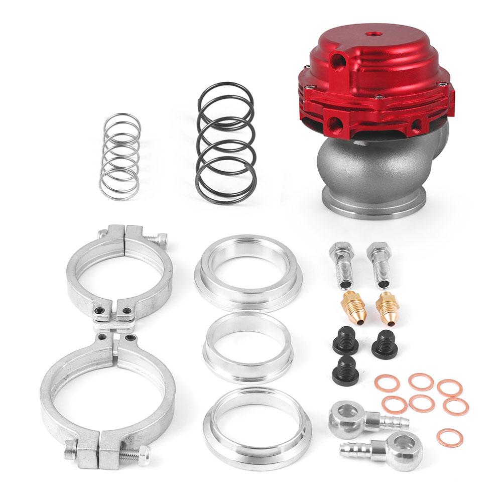 Dynoracing 44 мм внешний турбонаддув с фланцевым креплением, V-образным фланцем и пружиной 14PSI