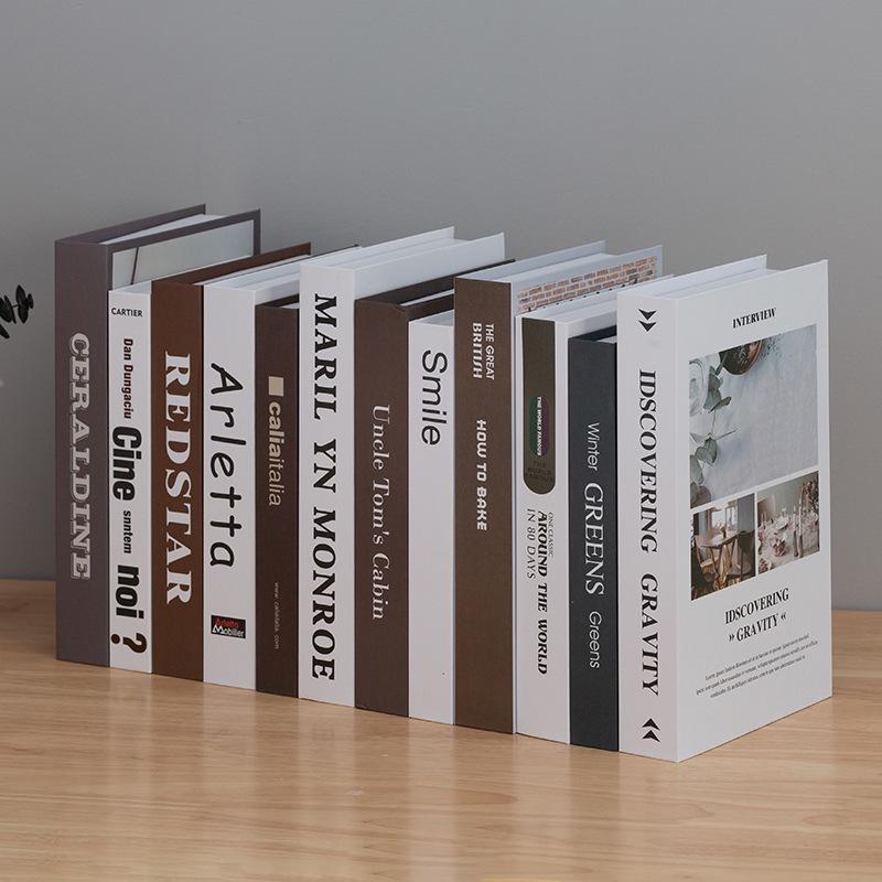 Скандинавский Минимализм Декоративные Книжные Полки Реквизит для Современной Гостиной и Витрины Винного Шкафа