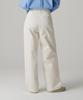 MUSINSA STANDARD WOMAN Women'S Reverse-To-Tuck Wide Chino Pants [Cream]