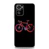 Чехол для телефона для Xiaomi Redmi Note 15 14 13 12 4G 10 11 Pro Plus 5G 14C 13C 12C 10C 7 Прозрачная крышка Горный велосипед Велоспорт искусство