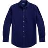 Polo Long Sleeve Button Front Solid Shirt Men Shirts Dark-Blue 710964097-004