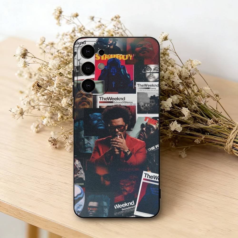 Чехол для телефона W-weeknd D-design Черный Силиконовый Мягкий Для Samsung S25,S24,S21,S22,S23,S30,Ultra,S20,Plus,Fe,Lite