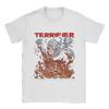 Мужская футболка Terrifier Винтажная 100% хлопок Футболки с коротким рукавом Хоррор Фильм Футболки Круглый вырез Одежда Идея для подарка