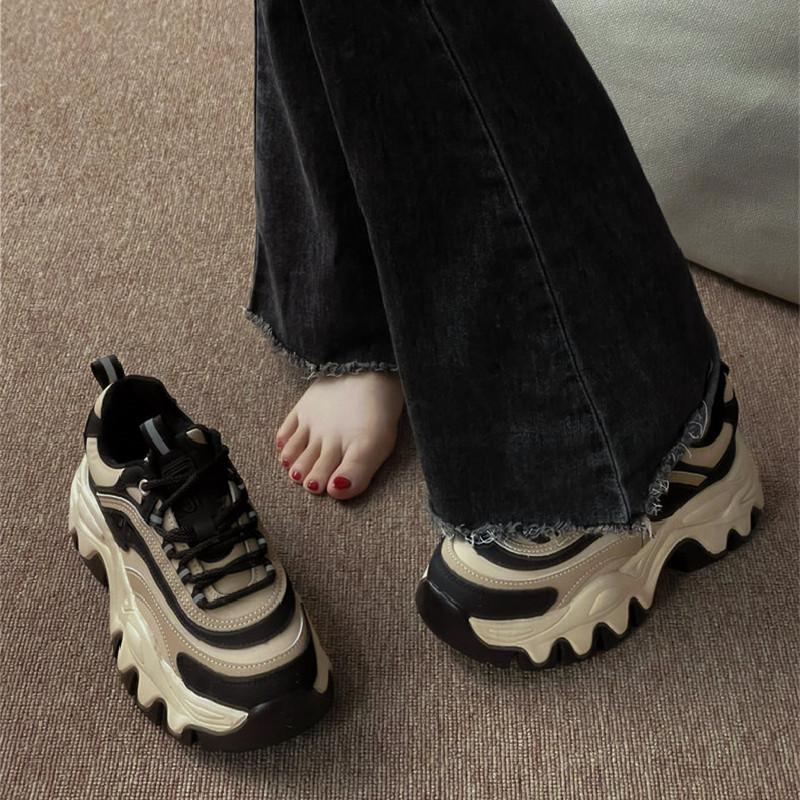 Мода Женская Обувь Повседневные Кроссовки Модные Клиновидные Платформы Вулканизированные Женские Брендовые Роскошные Туфли Женские Дизайнерские Кроссовки