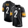NFL Team Apparel Patriots Steelers Embroidered V-Neck Oversized Jersey Men Sports Fan Wear