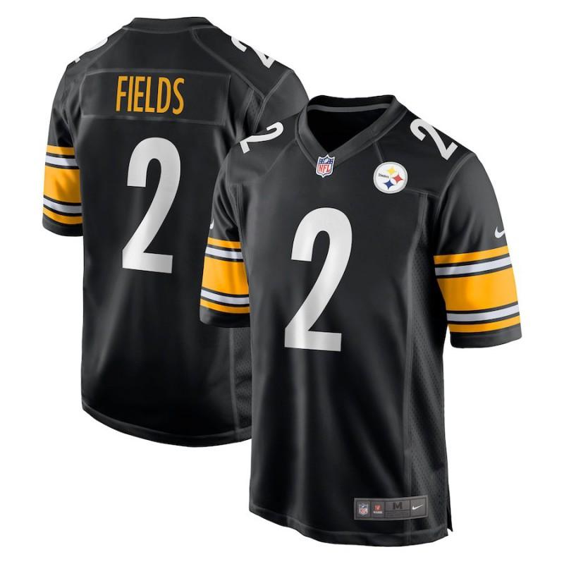 NFL Team Apparel Patriots Steelers Embroidered V-Neck Oversized Jersey Men Sports Fan Wear