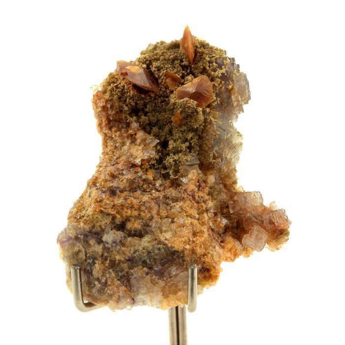 Wulfenite, Mimetite, Fluorite 148.9 carats