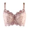 Женский бюстгальтер с полным покрытием на косточках, на легкой подкладке, бюстгальтер с цветочной вышивкой, большие размеры, бюстгальтер-минимайзер 34, 36, 38, 40, 42, 44, 46, 48 BD